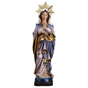 Madonna Immacolata che prega con Raggiera