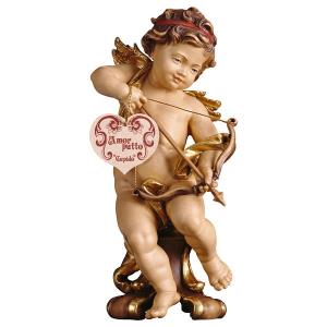 Cherub cupid on pedestal