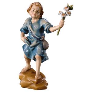 Child with lilies