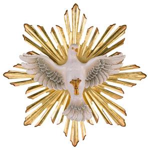 Spirito Santo con Raggiera - 2 Pezzi