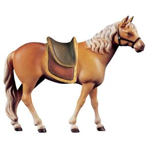 Pferd Haflinger mit Sattel