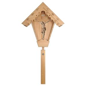 Crucifix Baroque Oak Field cross Larch