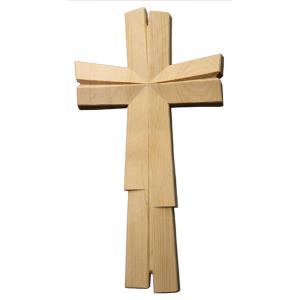 Meditative Cross swiss pine