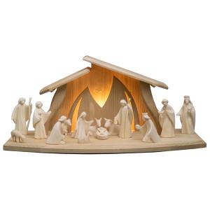 16tlg. Aram Krippe + LED Altea Komplettstall