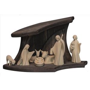 Grau Design Familienst. +Aram Krippenfig. 8tlg.ESCHE