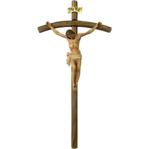 Crucifix Tacca + carved curved cross