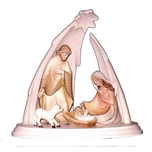 Presepe "Paul" 4 pz + base + cometa e raggio
