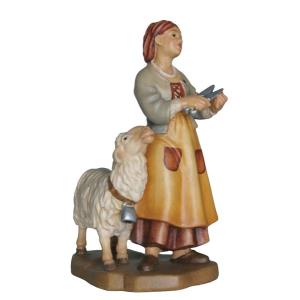 Shepherdess with shears