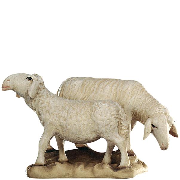Schafgruppe - lasiert