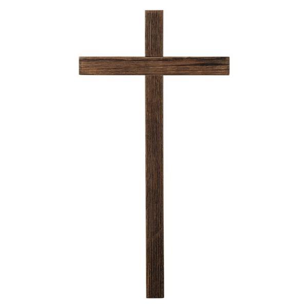 Kreuz rustikal Altholz - gebeizt
