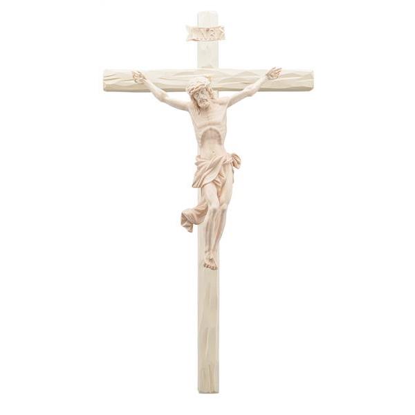 Christus Benedikt mit Kreuz gerade - natur