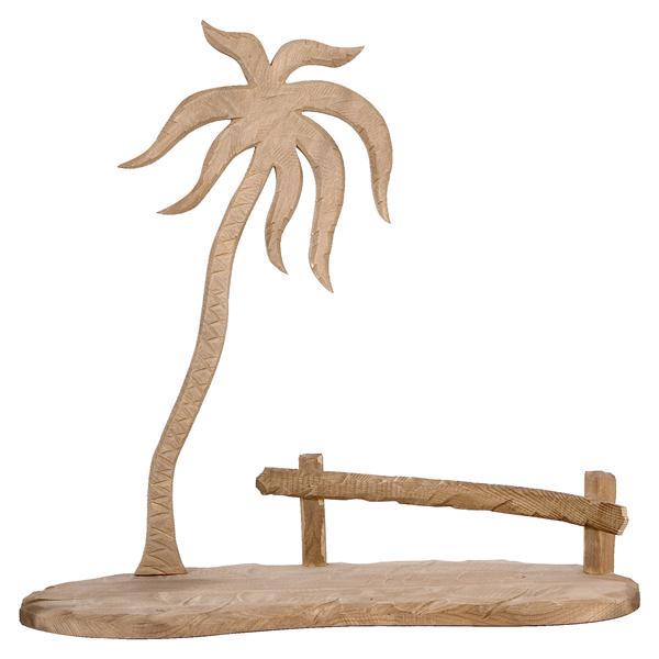 Bodenplatte mit Palme für Flucht nach Ägypten - natur