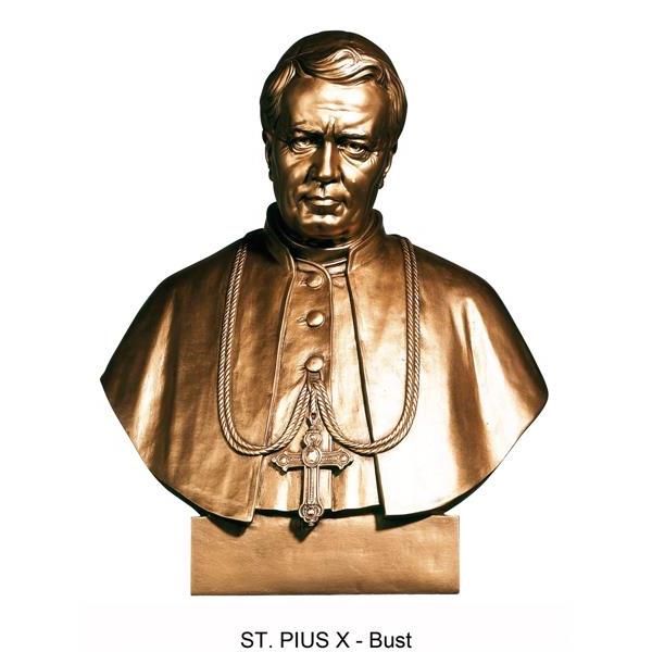 Hl.Pius X - Fiberglass COLOR