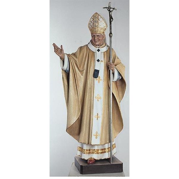 Hl.Johannes Paul II - Fiberglass COLOR