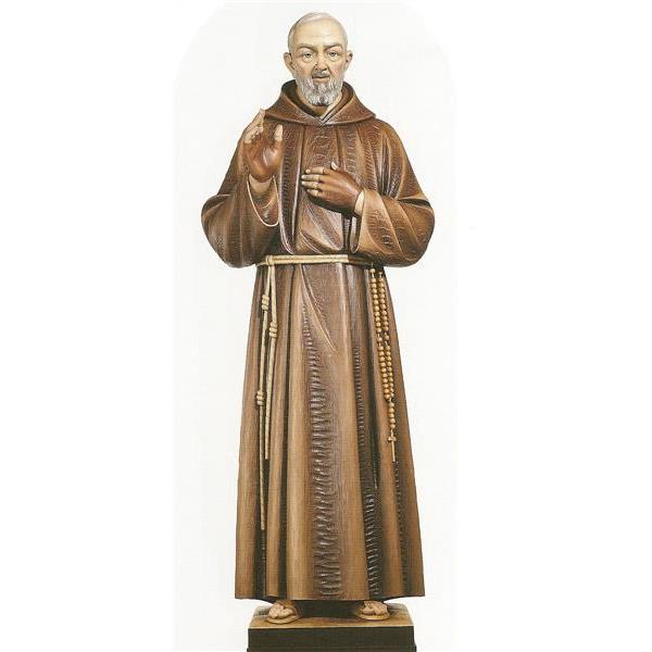 Padre Pio - Fiberglass COLOR