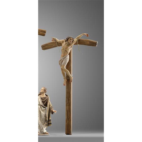 Schächer rechts Immanuel mit Kreuz - color