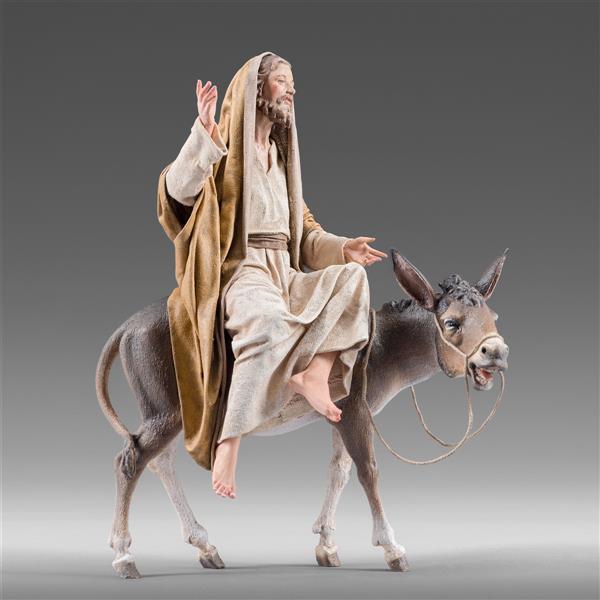 Jesus auf Esel - color