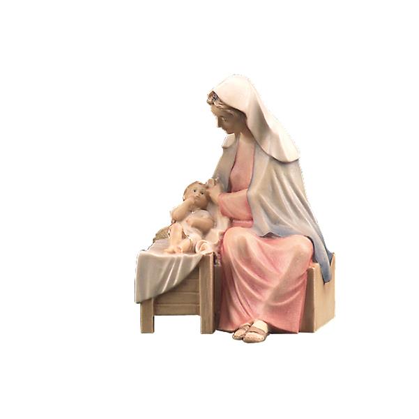 Maria mit Jesukind - lasiert