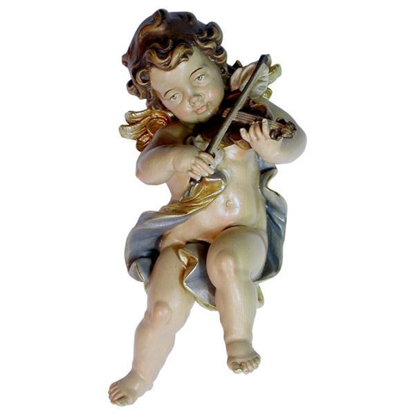 Engel mit Geige - lasiert