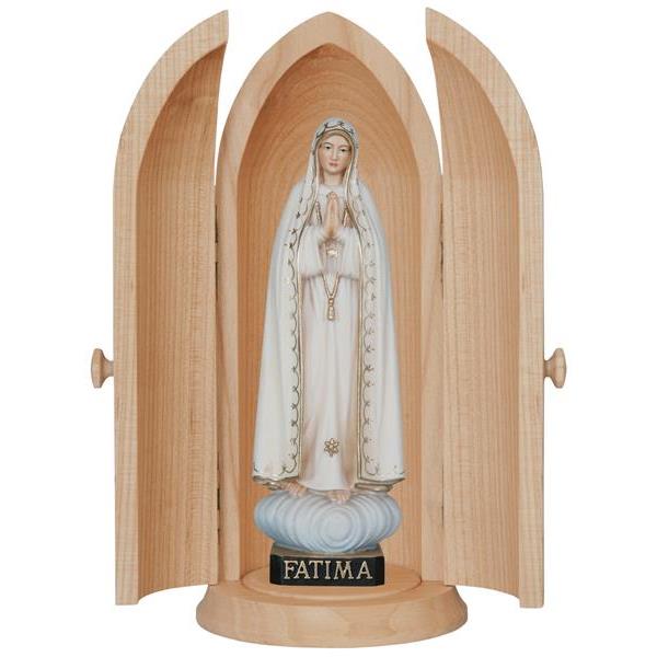 Nische mit Madonna von Fatima - color