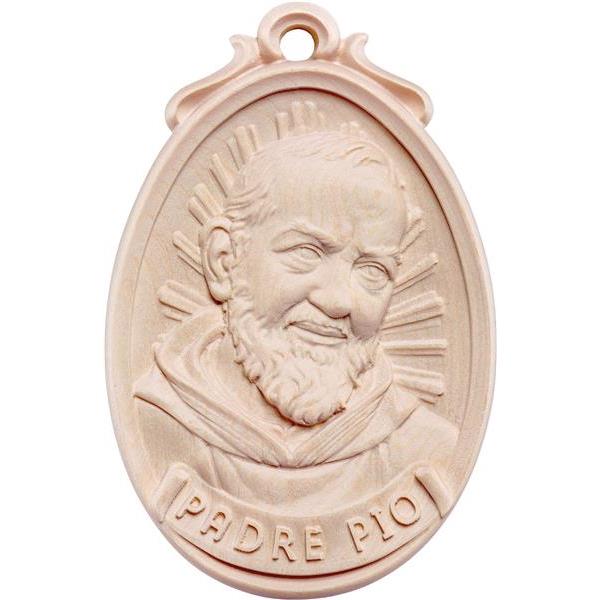Medaillon Padre Pio - natur
