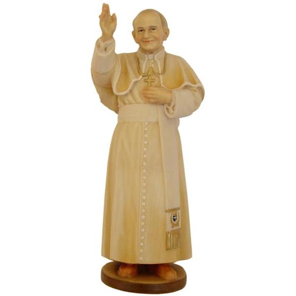 Papst Johannes Paul II in  Linde - color
