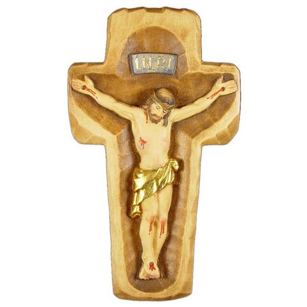 Christus im Balken - color
