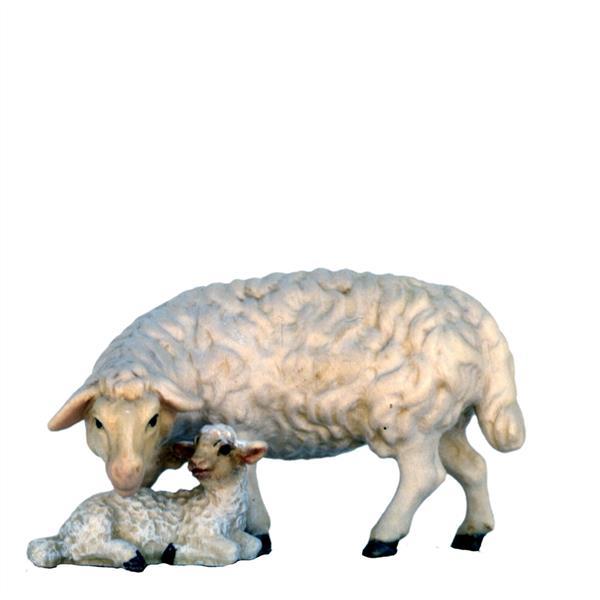 Schaf m.Lamm - natur