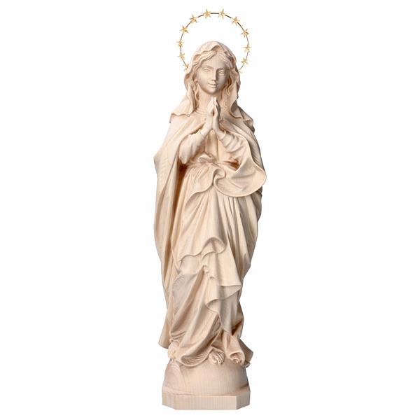 Madonna Immacolata Betend 12 Sterne Messing - natur