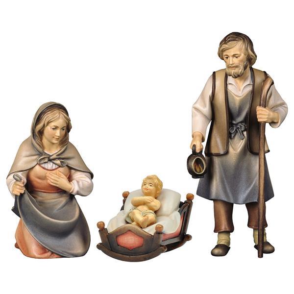 HI Heilige Familie mit Schaukelwiege - 4 Teile - color