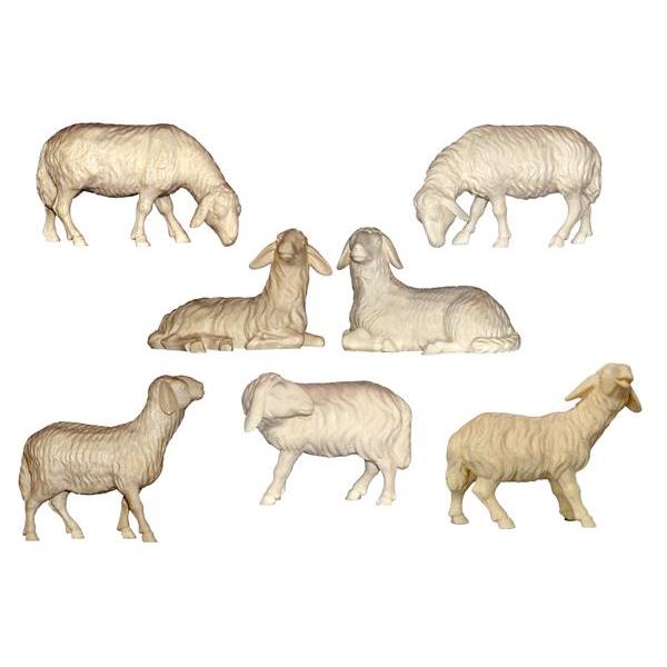 Set 7 Schafe - natur